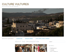 Tablet Screenshot of culturevulturesfez.org
